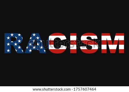 Similar – Image, Stock Photo Racism in America / USA