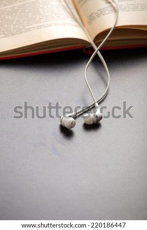 Books and ear plugs