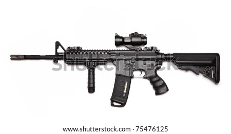 Modern Weapon Series. Us Army Spec Ops M4a1 Custom Build Carbine With ...