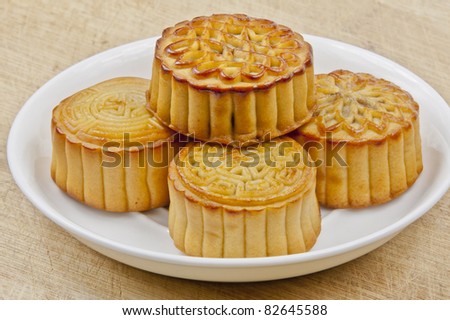 mooncake for Chinese mid autumn festival