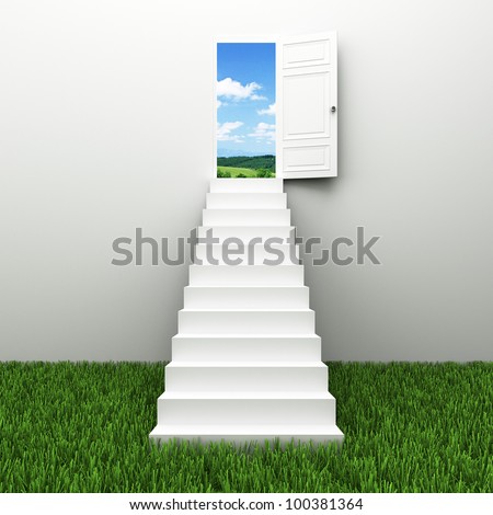 Stairway to the sky, Climbs  the ladder of success
