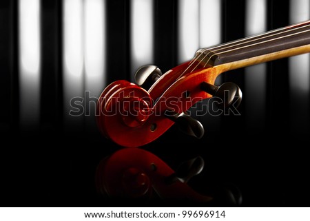 Violin Piano background