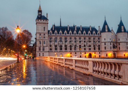 Similar – Foto Bild Paris im Regen Stadt