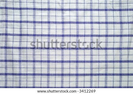 Blue and white tablecloth pattern (2)