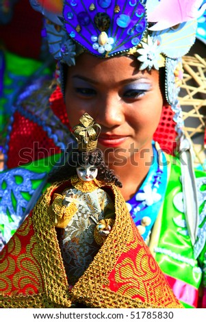 MANILA, PHILIPPINES - APRIL 24:Aliwan Festival, a yearly parade of cultural festivals that could be found in the country, this year\'s main event was held on April 24, 2010 Manila, Philippines.