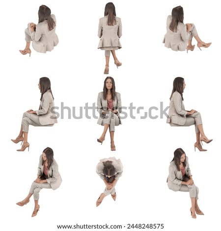 Similar – Image, Stock Photo Legs of woman sitting in sea water