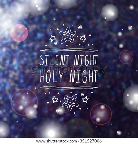 Similar – Image, Stock Photo silent night Night