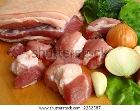 Pig meat