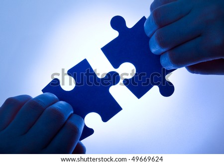 Business values series - teamwork and collaboration concept