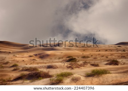 Beautiful Sand Dunes at the Imperial Sand Dunes California