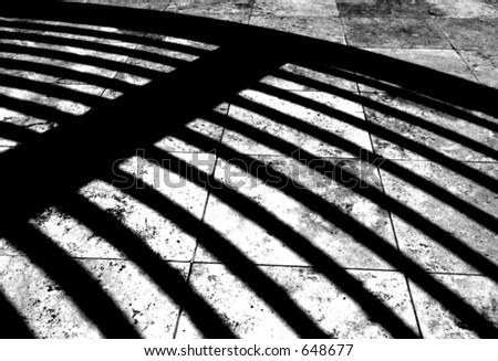 abstract shadow silhouette