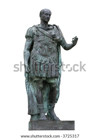 Roman Emperor Julius Caesar Statue Stock Photo 3725317 : Shutterstock