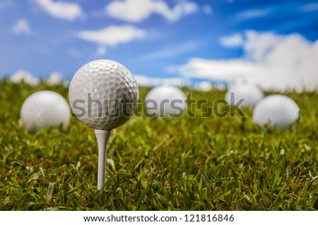 Sports equipment, golf