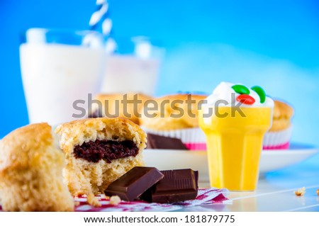 Saturated composition of delicious sweets