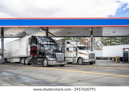 Similar – Foto Bild Truck Stop Trailer