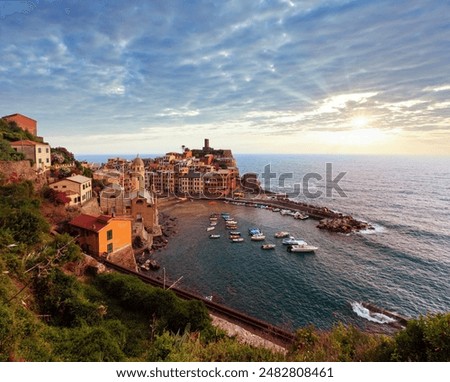 Similar – Image, Stock Photo CINQUE TERRE Nature