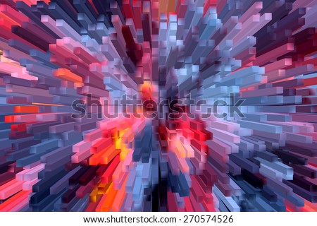 Background of coal in the furnace using filter. Computer processing, stylized painting.