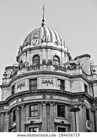 Typical Victorian architecture seen in London, England