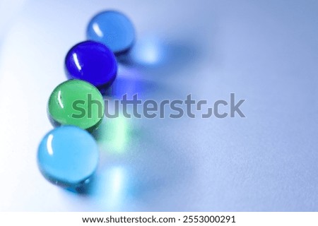 Similar – Image, Stock Photo Colorful glass marbles