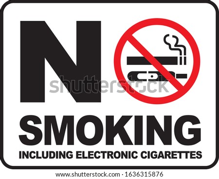 No smoking cigarette sign vector