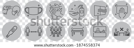 washing hands mask illustration vector