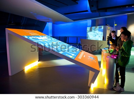 LONDON, ENGLAND - MAY 31: Science Museum in London on May 31, 2015 in London