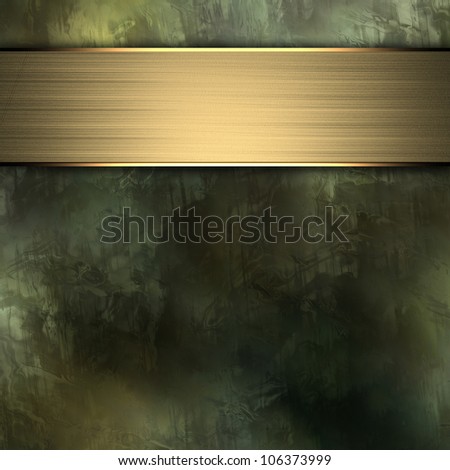 Dirty background with nameplate for writing