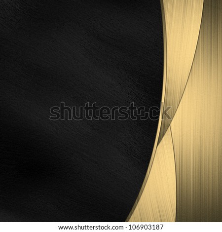A beautiful black and gold background