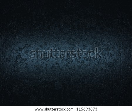 abstract blue background  and black vignette border frame with vintage grunge background texture black paper layout design of light blue graphic art
