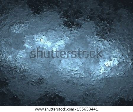 Abstract blue texture with scuffed