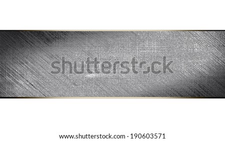The metal plate for printing. Design template. Design site