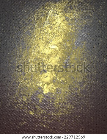 Abstract grunge gold blue texture. Design template. Design for site