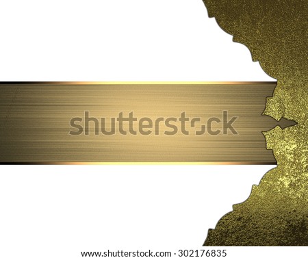Template for design of gold. Element for design. Template for design. copy space for ad brochure or announcement invitation, abstract background