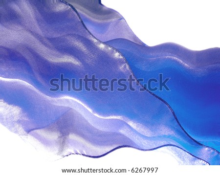 Violet flying silk