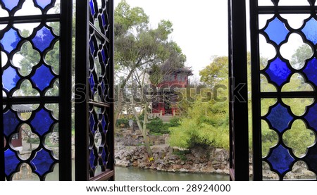 Garden of the Humble Administrator , Suzhou, China. This is an UNESCO World Heritage Site