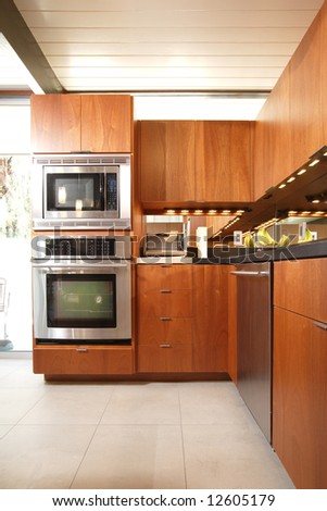 A modern kitchen that has been freshly remodeled