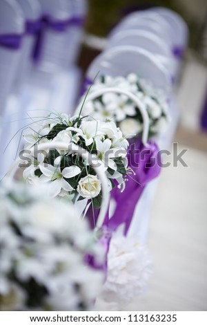 Beautiful flower wedding