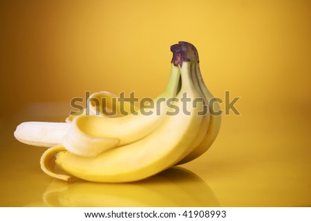 Bananas  yellow cleared