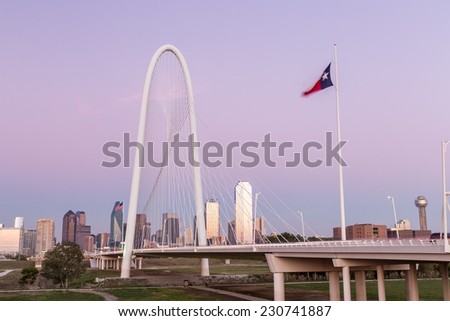 Dallas downtown skyline