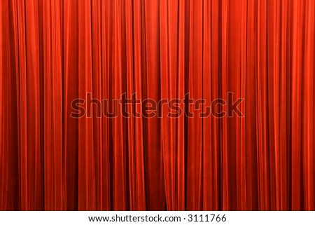red curtain detail, removed noise, saturated, detail photo, can be used as background