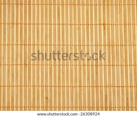 Wooden mat - natural background