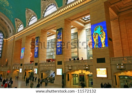 Celebrating The Earth Day NY in Grand Central Station