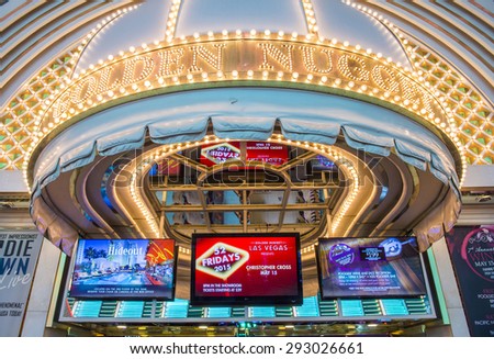 LAS VEGAS - MAY 17 : The Golden Nugget hotel and casino in downtown Las Vegas on May 17, 2015. Golden Nugget is the largest hotel in the downtown area, with a total of 2,345 rooms.