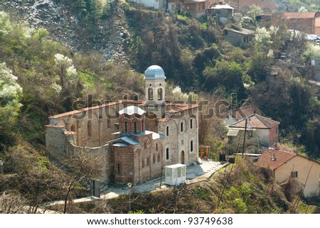 An old empty church in the city of Prizren, Kosovo