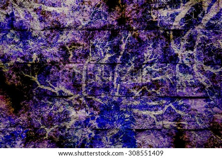 Abstract stone wall background texture forest pattern grunge style