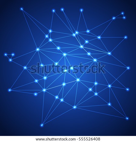 Network. Connection concept. Vector illustration.