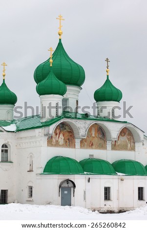 The Alexander-Svirsky Orthodox Monastery. The Russian North