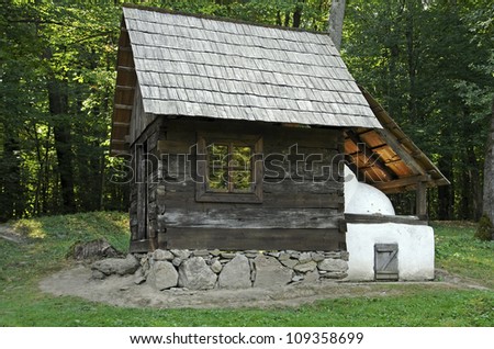 some historic agricultural buildings in Romania