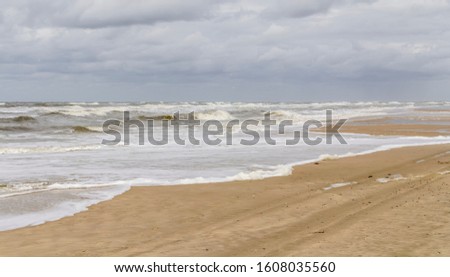 Similar – Foto Bild beach scenery at Spiekeroog