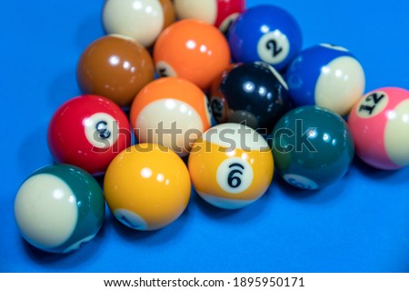 Similar – Image, Stock Photo cue sports scenery